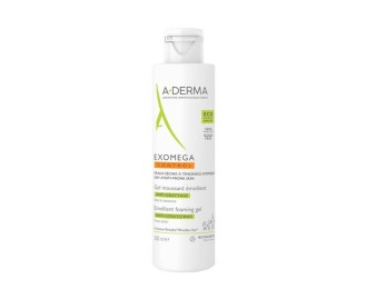 A-Derma Exomega Control Gel Emollient Foam Atopic Skin 200ml