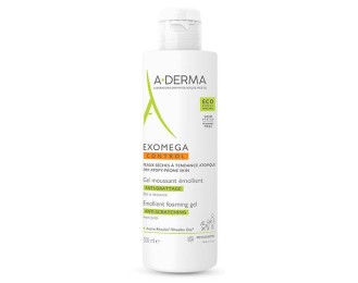 A-Derma Exomega Control Gel Emollient Foam Atopic Skin 500ml