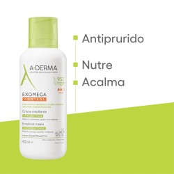 A-Derma Exomega Control Emollient Cream 400ml