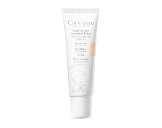 Avène Couvrance Natural Effect Correcting Fluid Foundation 1.0 Porcelan SPF20 30ml