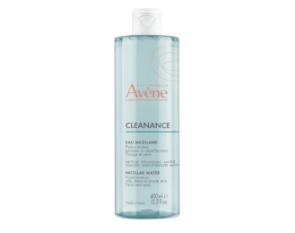 Avène Micellar Water Cleanance, cleansing and unmake-up of oily skin 400 ml