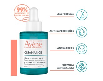Avène Cleanance Exfoliating Serum A.H.A. 30ml