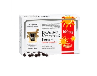 BioActivo Vitamina D Forte+ 80 capsules