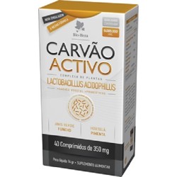 Active Charcoal 350mg 40 Tablets