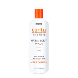 Cantu Men 2 In 1 Shampoo Conditioner Body Wash 400ml