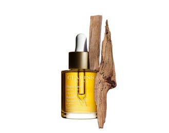 Clarins Huile Santal Peaux Sèches or Rosées 30ml 