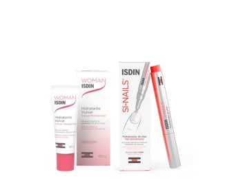 ISDIN Si-Nails Nail Varnish 2.5ml + Vulvar Moisturizer 30g