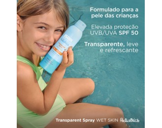 ISDIN Fotoprotector Pediatrics Transparent Spray Wet Skin SPF50 250ml