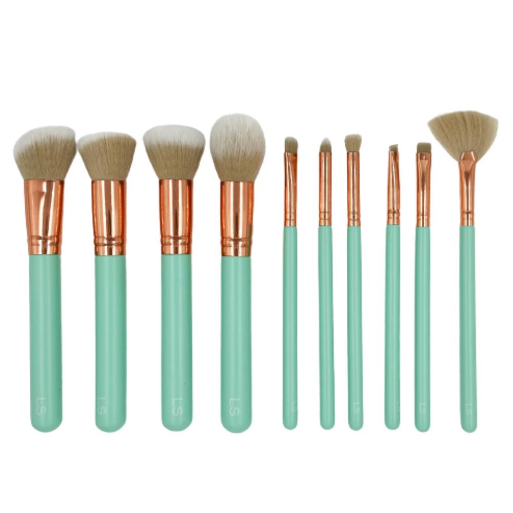 LS Set of 10 Makeup Brushes