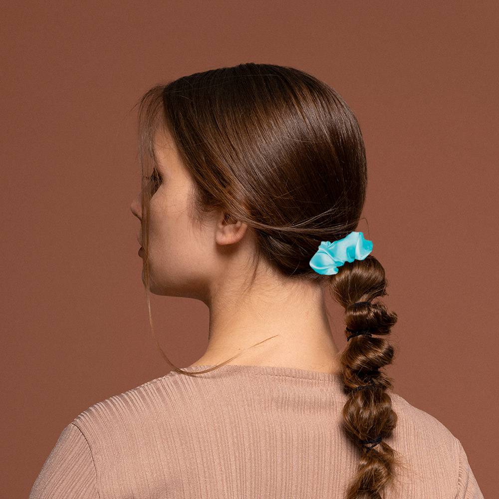 LS Scrunchie Blue