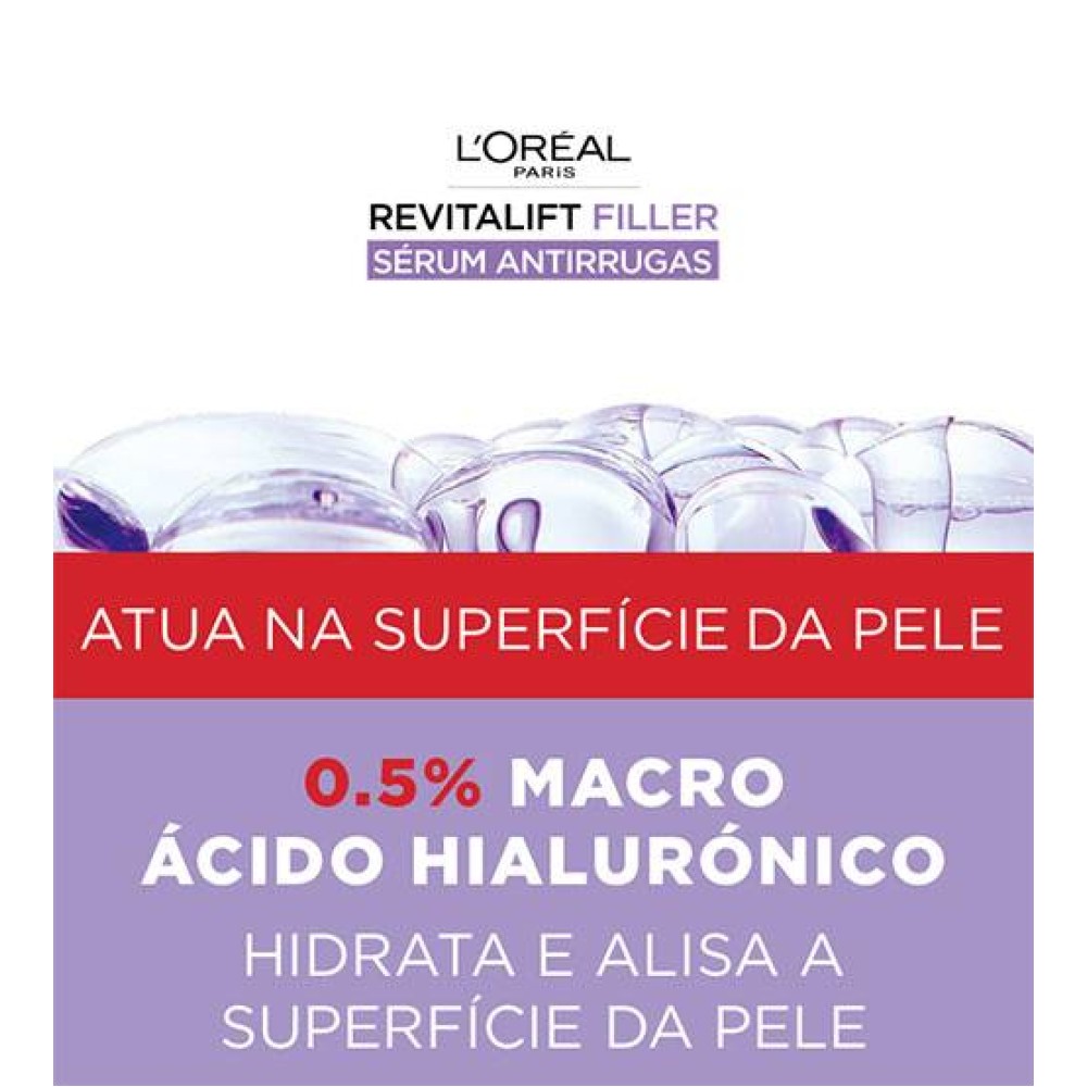 L'Oréal Revitalift Filler Anti-Wrinkle Serum 30ml