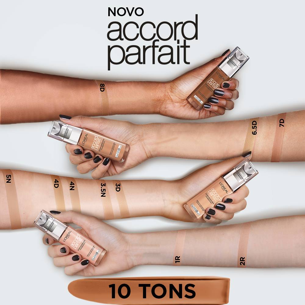 L'Oréal Accord Parfait with Hyaluronic Acid 6.5D/6.5W Golden Toffee 30ml