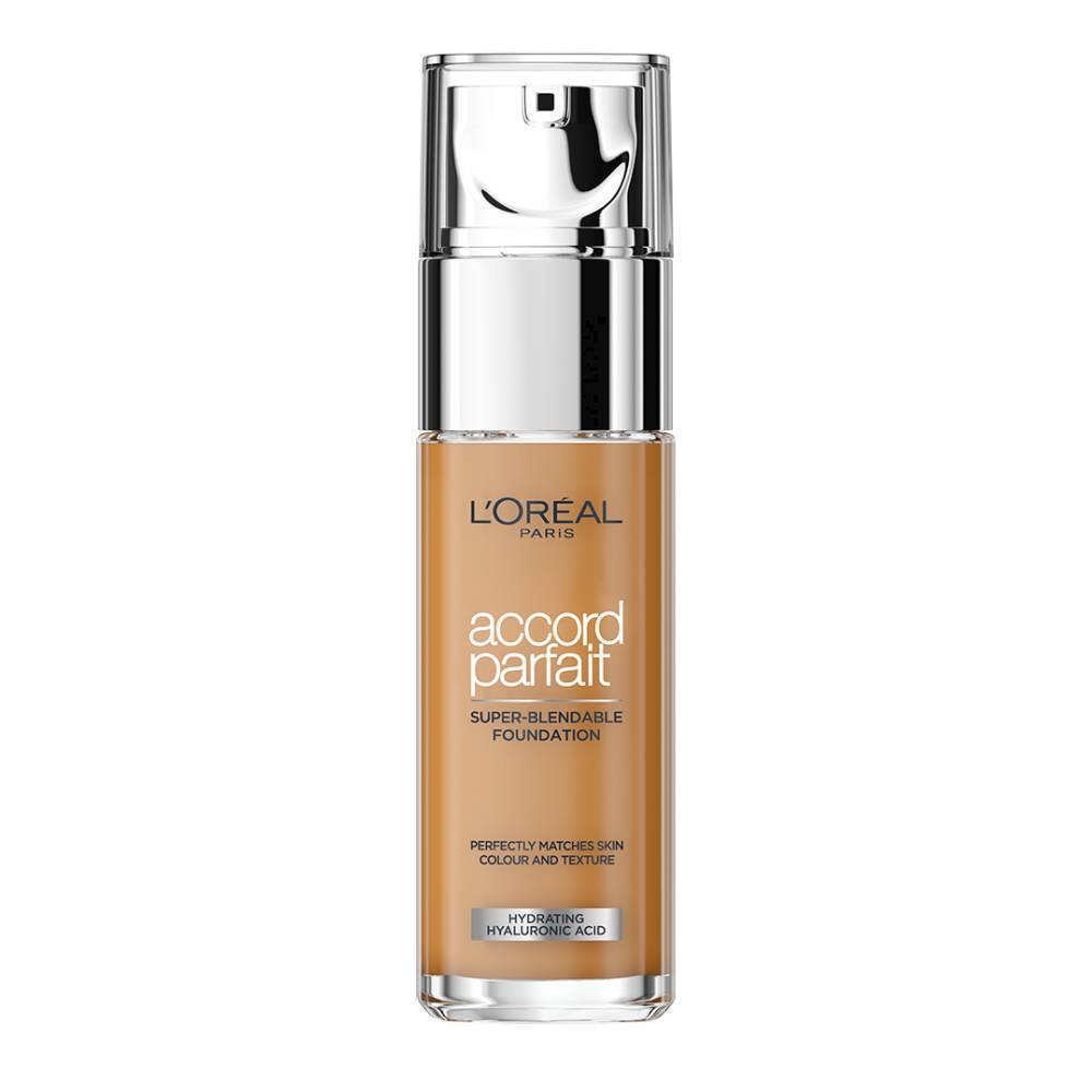 L'Oréal Accord Parfait with Hyaluronic Acid 8W Golden Cappuccino 30ml