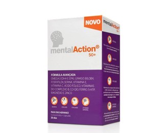 MentalAction 50+ 30 Tablets + 30 Capsules