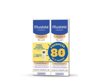 Mustela Nourishing Cream with Cold Cream 2x40ml Special Price