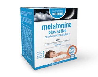Naturmil Melatonin Plus Active 60 tablets + 50% Free