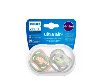 Philips Avent Ultra Air Soother Whale and Turtle 6-18m Duo