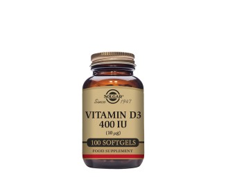 Solgar Vitamina D3 400IU 100 capsules