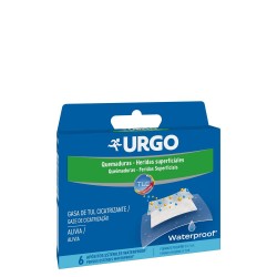 URGO Burns Waterproof Dressings 6 units