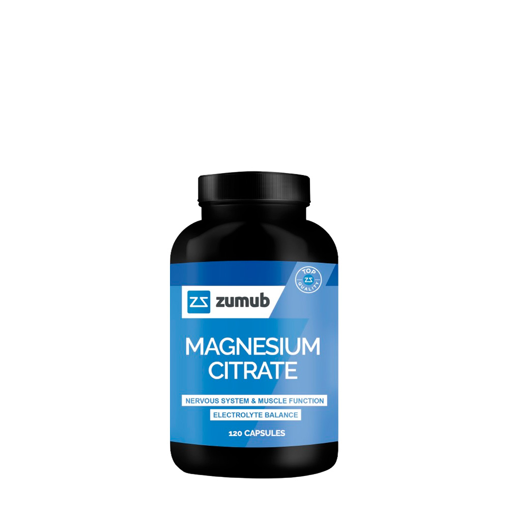 Zumub Magnesium Citrate 120 capsules